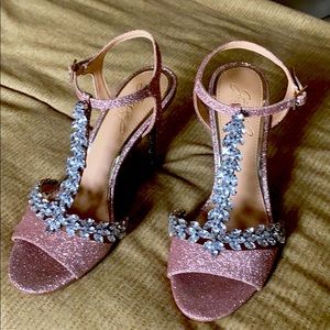Badgley Mishka Jewel heels